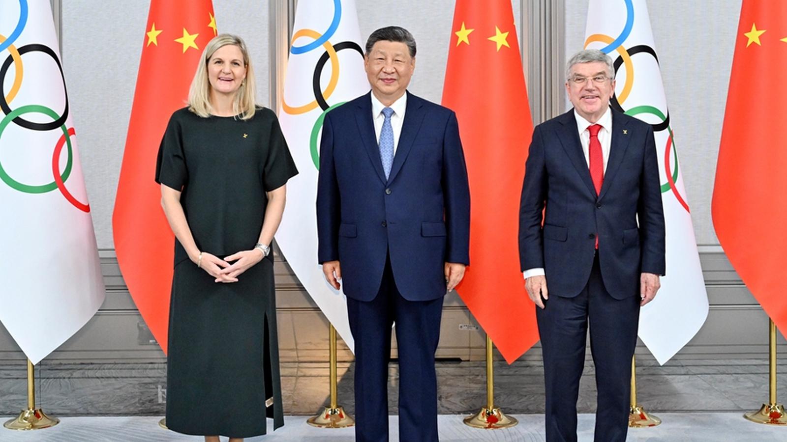 Xi Jinping spotkał się z prezeską MKOl i prezesem honorowym tej organizacji