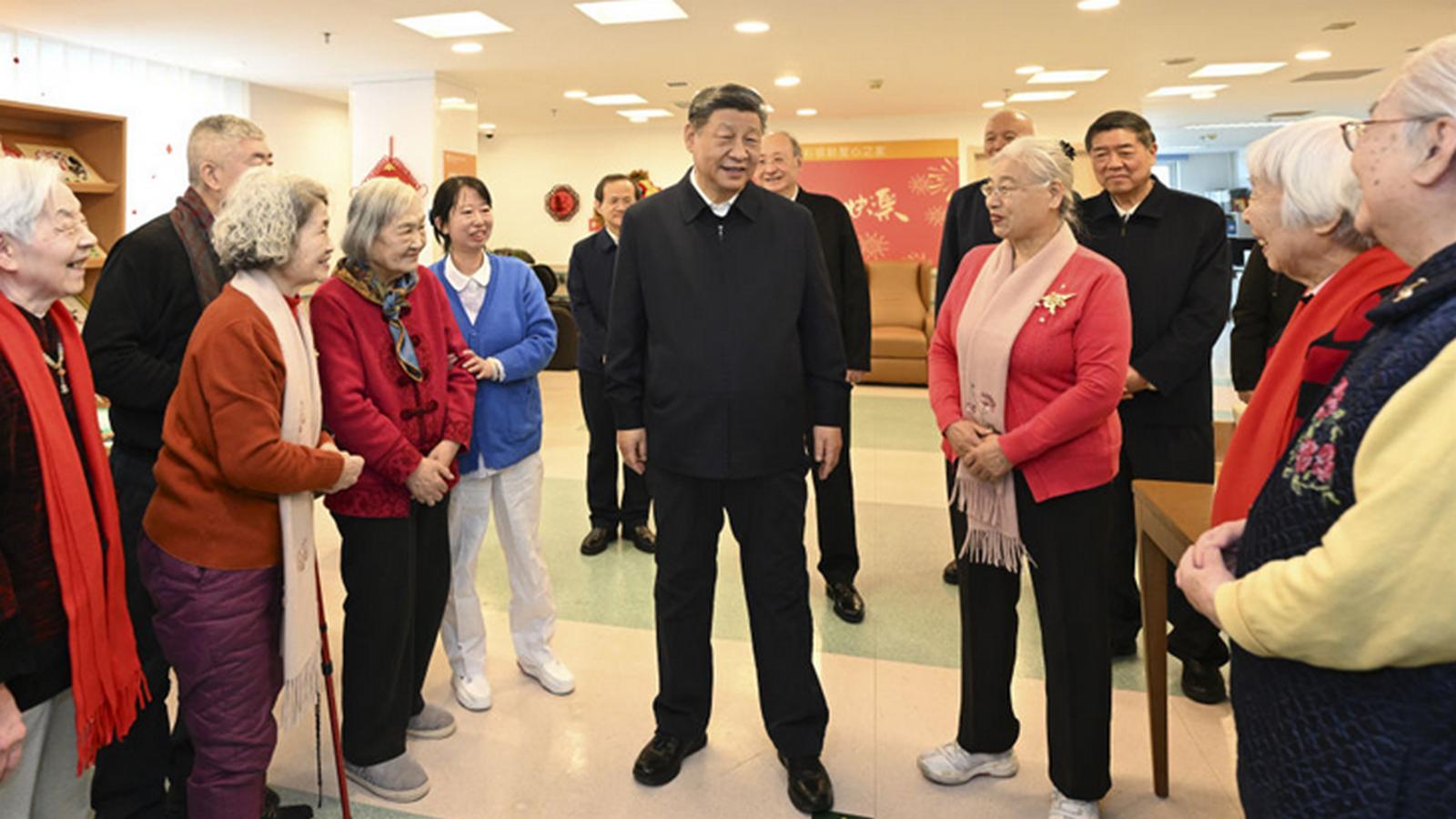 Xi Jinping odwiedził lokalne społeczności w Pekinie przed Świętem Wiosny