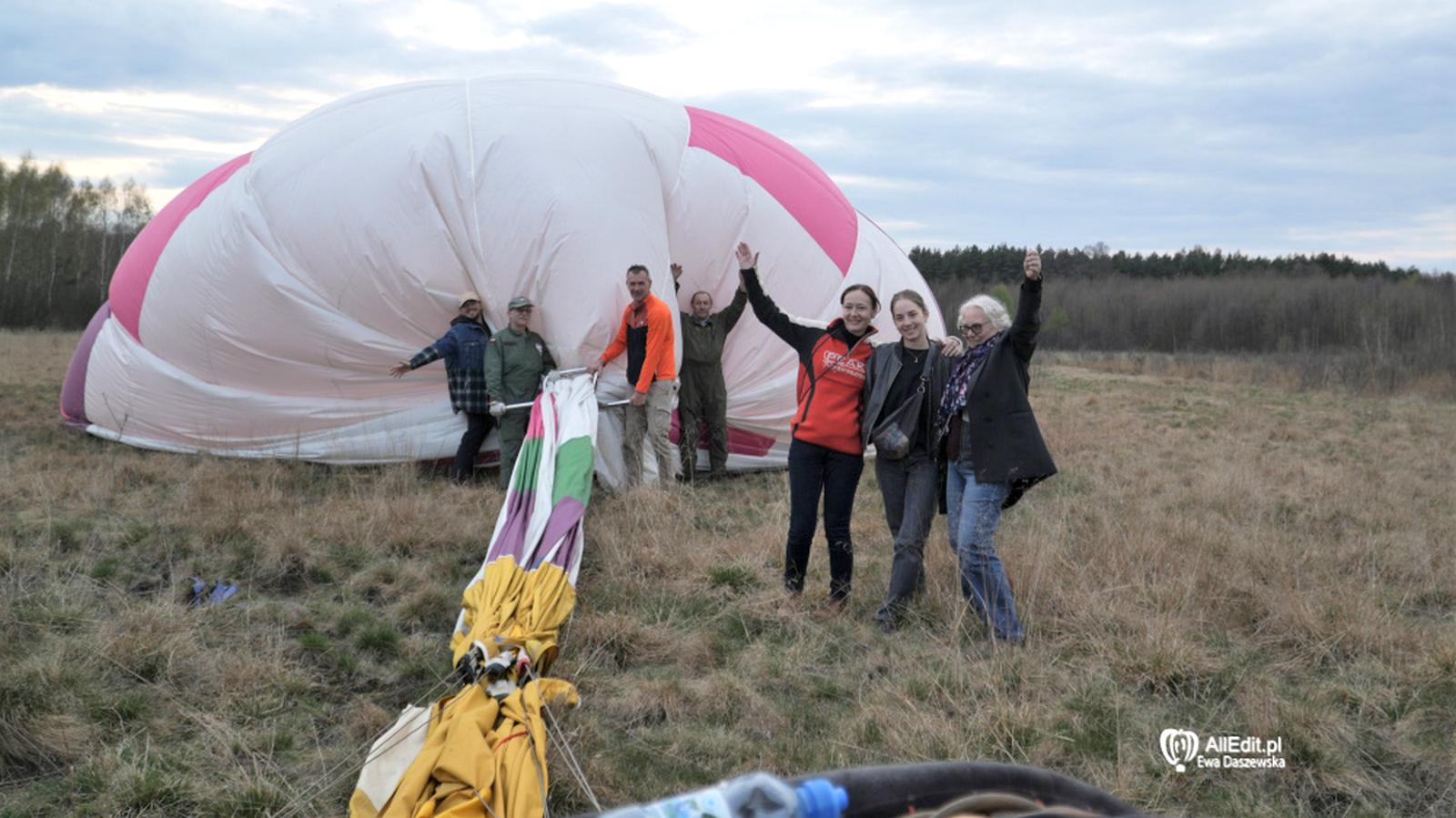 Balonem na powitanie wiosny