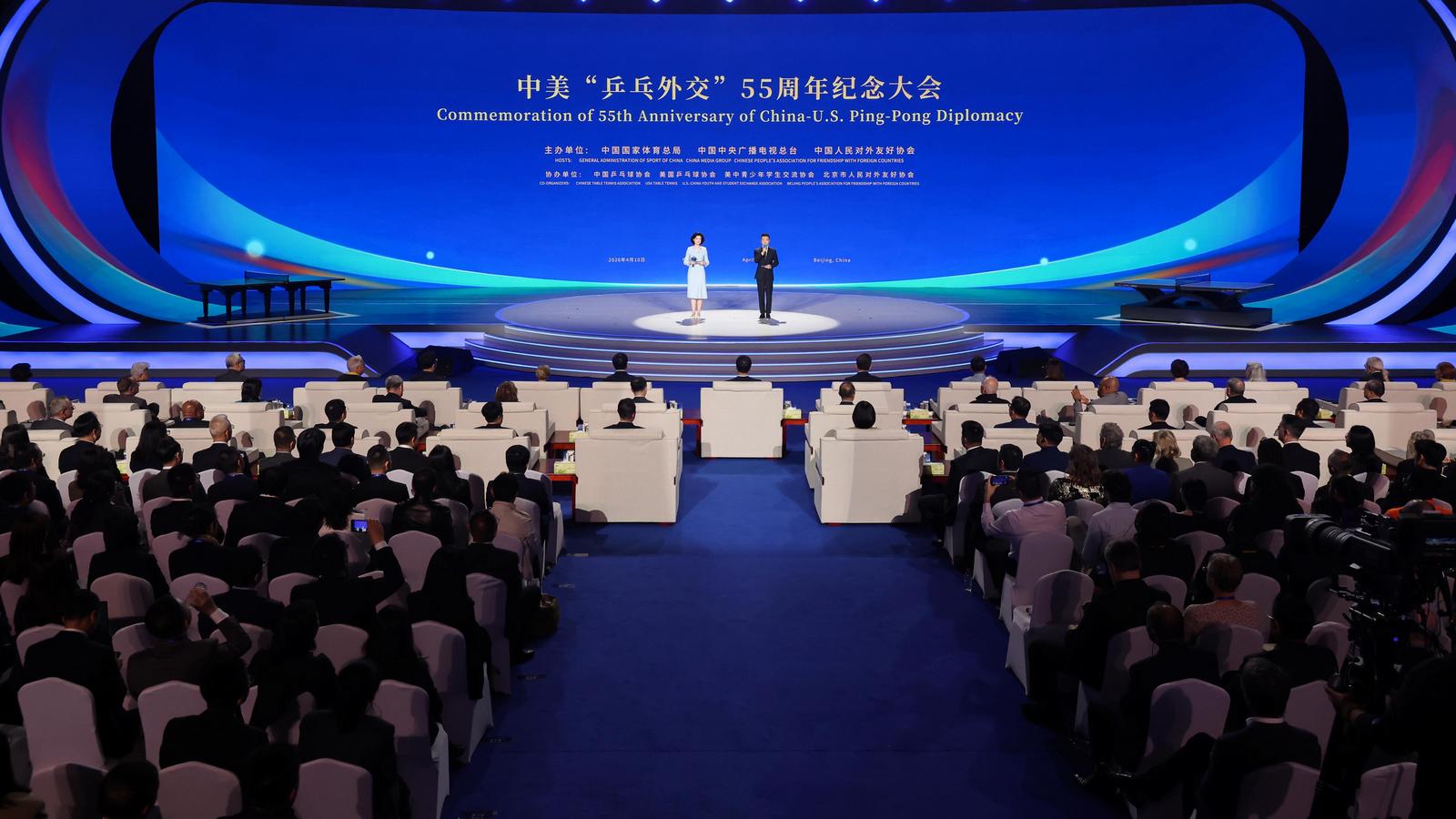 „Mała piłeczka porusza wielką kulę” — w Pekinie odbyły się obchody 55. rocznicy chińsko-amerykańskiej „dyplomacji pingpongowej”