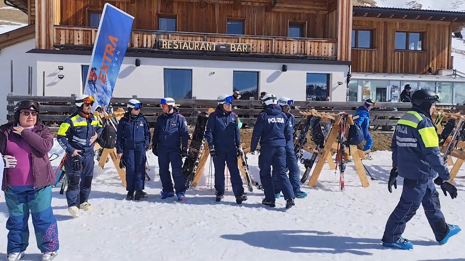Włosko-polska policja czuwa nad bezpieczeństwem narciarzy w Dolomitach