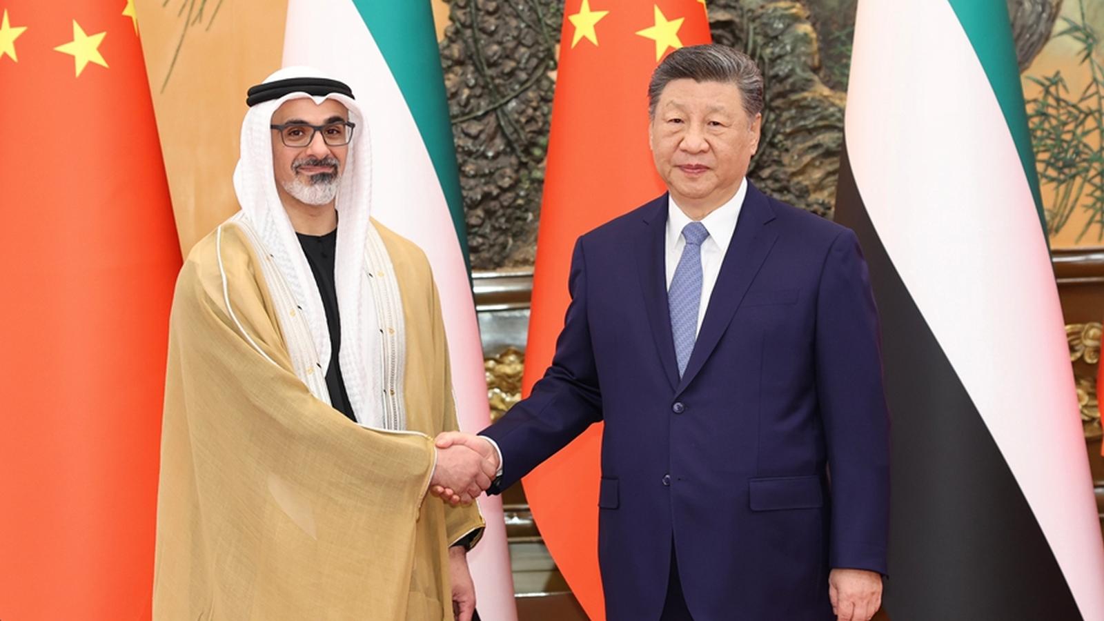 Xi Jinping spotkał się z następcą tronu Abu Zabi ZEA