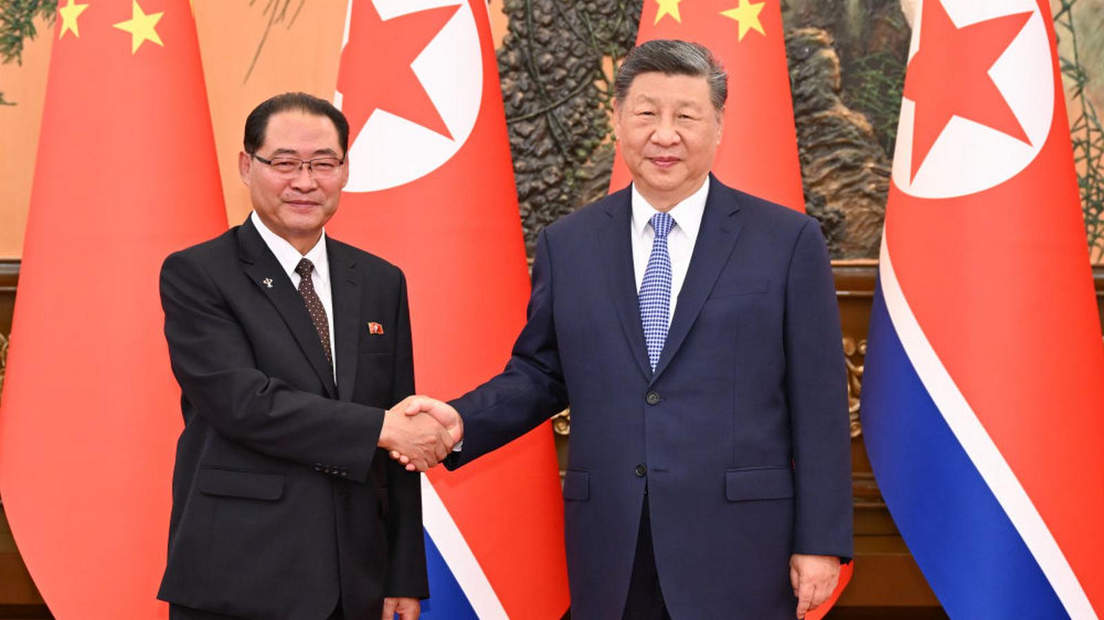 Xi Jinping przeprowadził rozmowy z premierem KRLD